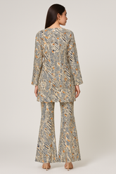 Georgette Cheetah Set